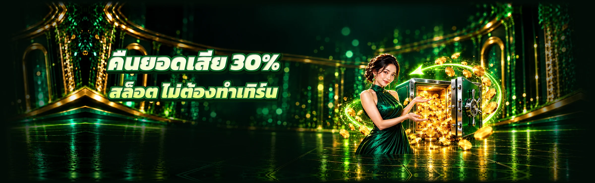 คืนยอดเสีย 30% สล็อต ไม่ต้องทำเทิร์น